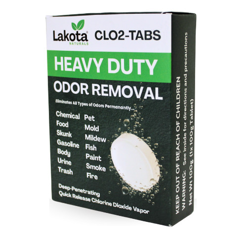 Lakota Naturals Heavy Duty Odor Removal CL02 Tablet – 100G