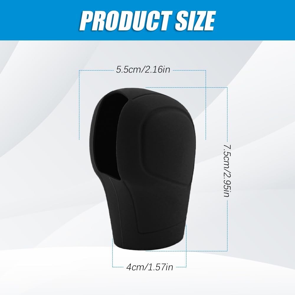 Car Gear Shift Knob Cover, Gear Shift Knob Cover Car Protect Accessories, Car…