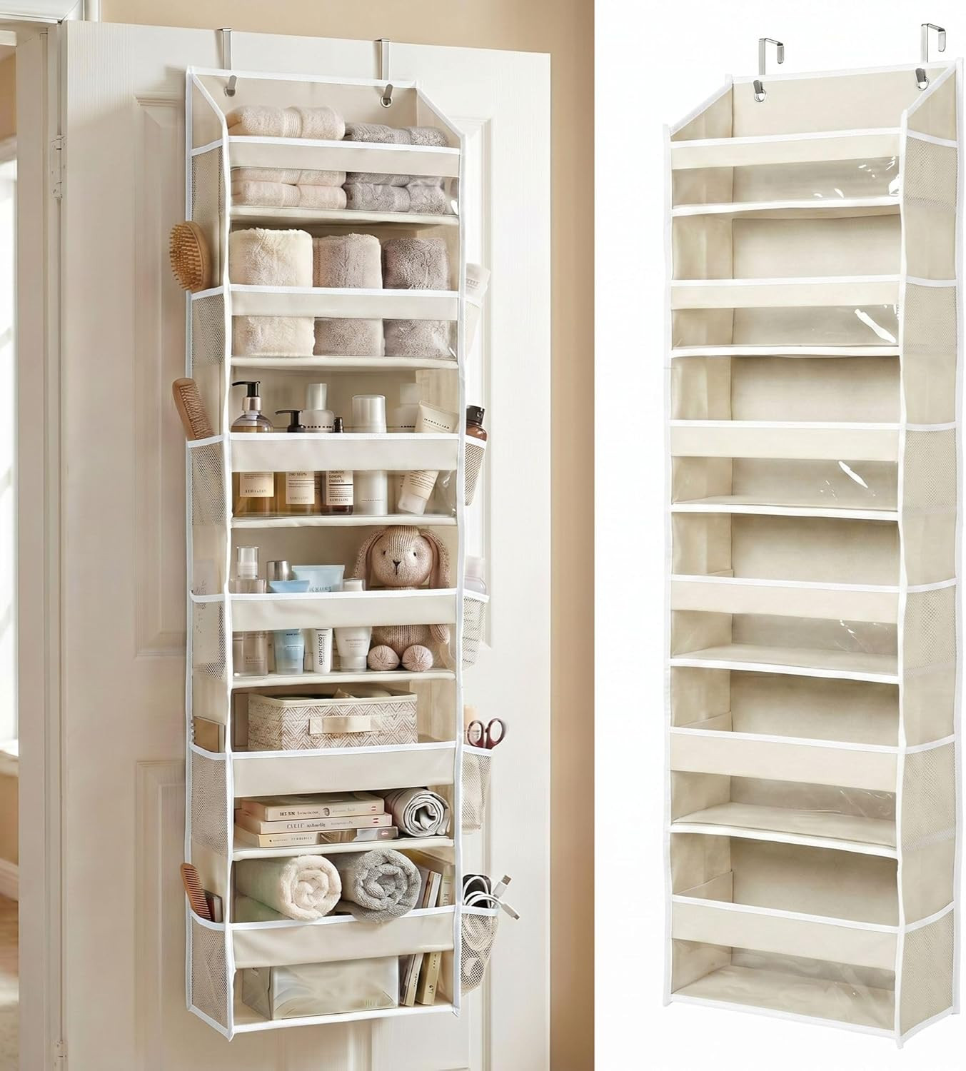 HOMELUX THEORY UPGRADED 6 Tiers over the Door Organizer Hanging – 100D EXTRA THI