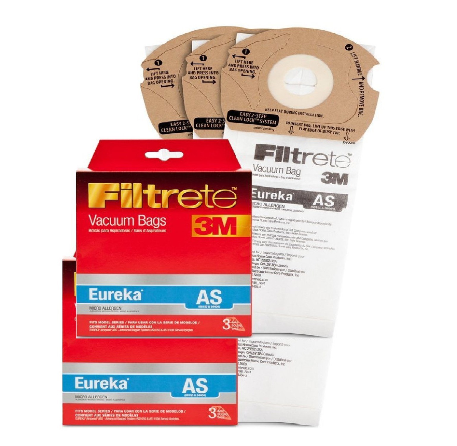 Filtrete Eureka AS Bags 6-Pack