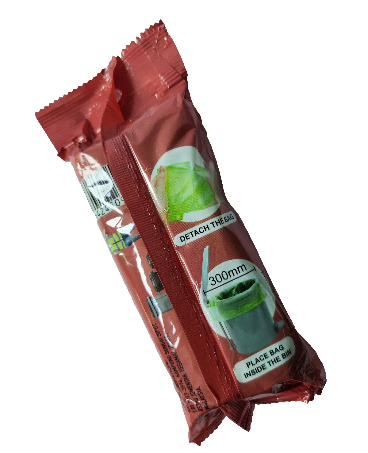 25pcs Lemongras Scented Biodegradable Pedal Bins Liners With A Capacity 25L Each