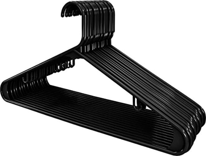 Utopia Home Plastic Hangers 20 Pack – Skirt Hangers Assorted Colors , Sizes
