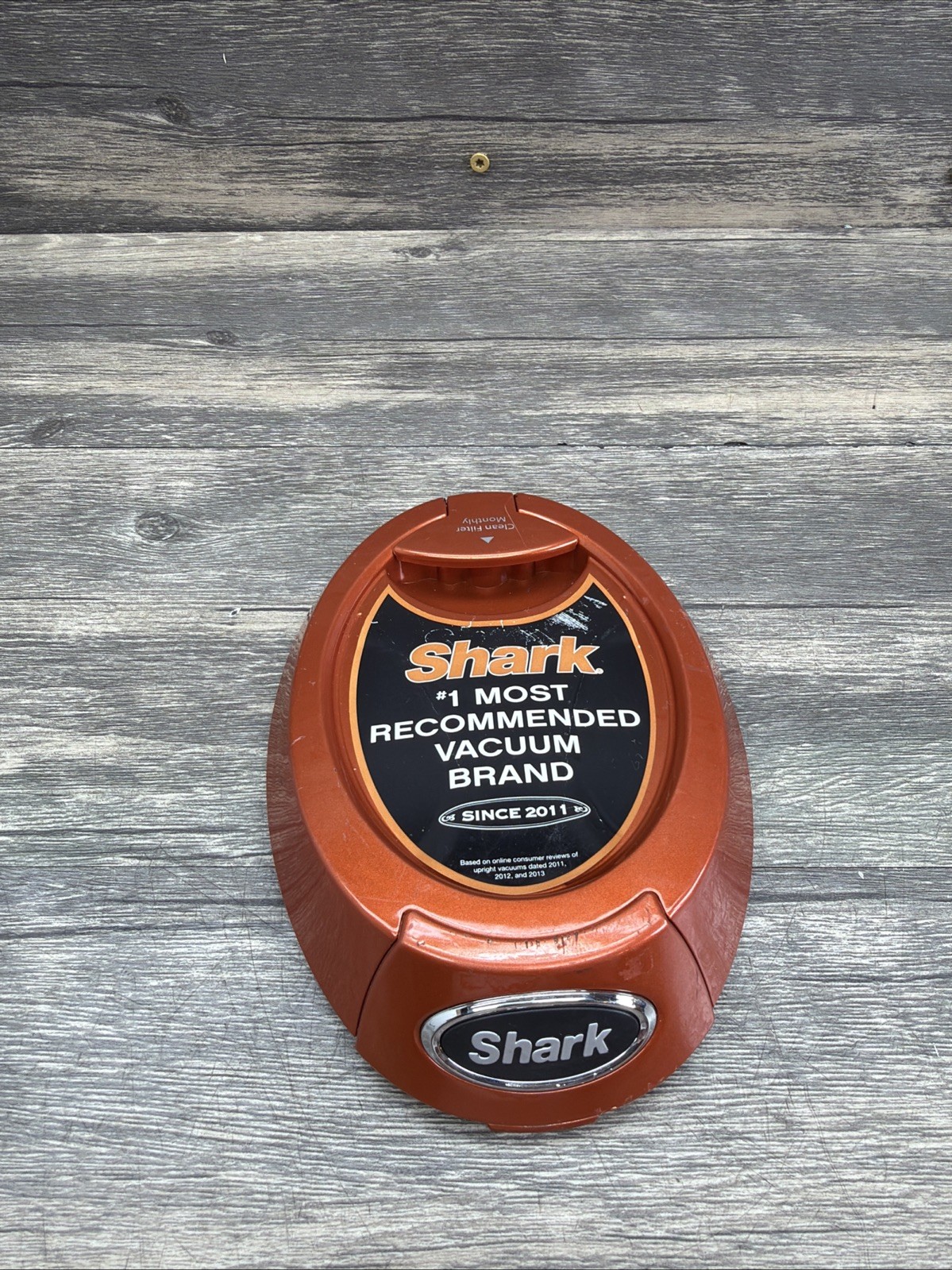 SHARK ROCKET PRE FILTER TOP COVER CAP LID HV301 HV302 HV303 Orange