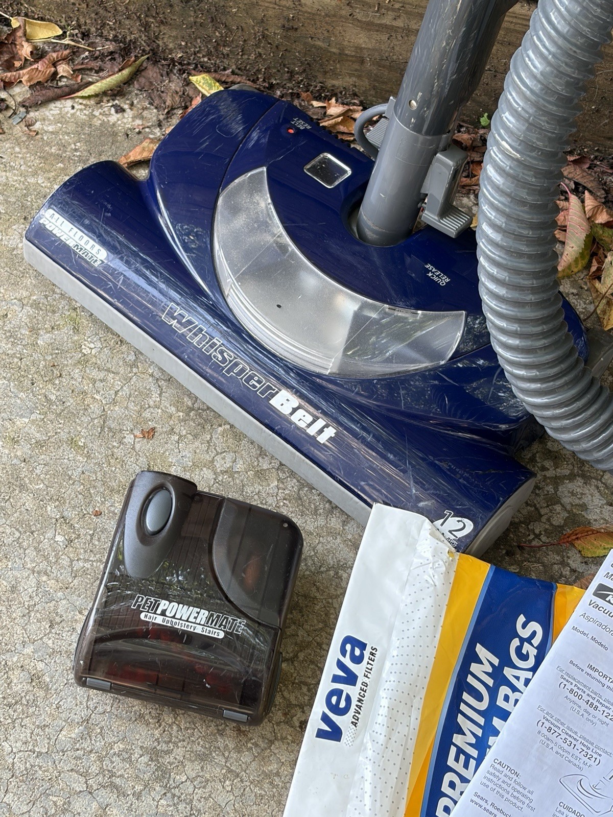 Kenmore Progressive 360 True Hepa Model 116 Canister Vacuum with Attachments