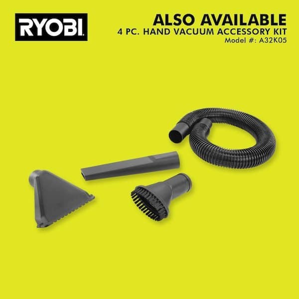 Ryobi ONE 18V Cordless Multi-Surface Handheld Vacuum Tool Only (PCL705B)