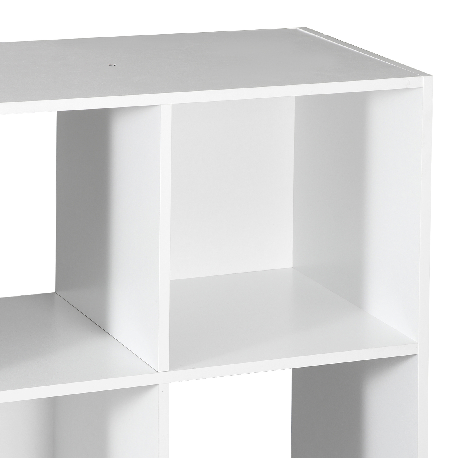 White 12 Cube Bookcase Storage Organizer Wooden Home Office Shelving Bookshelf