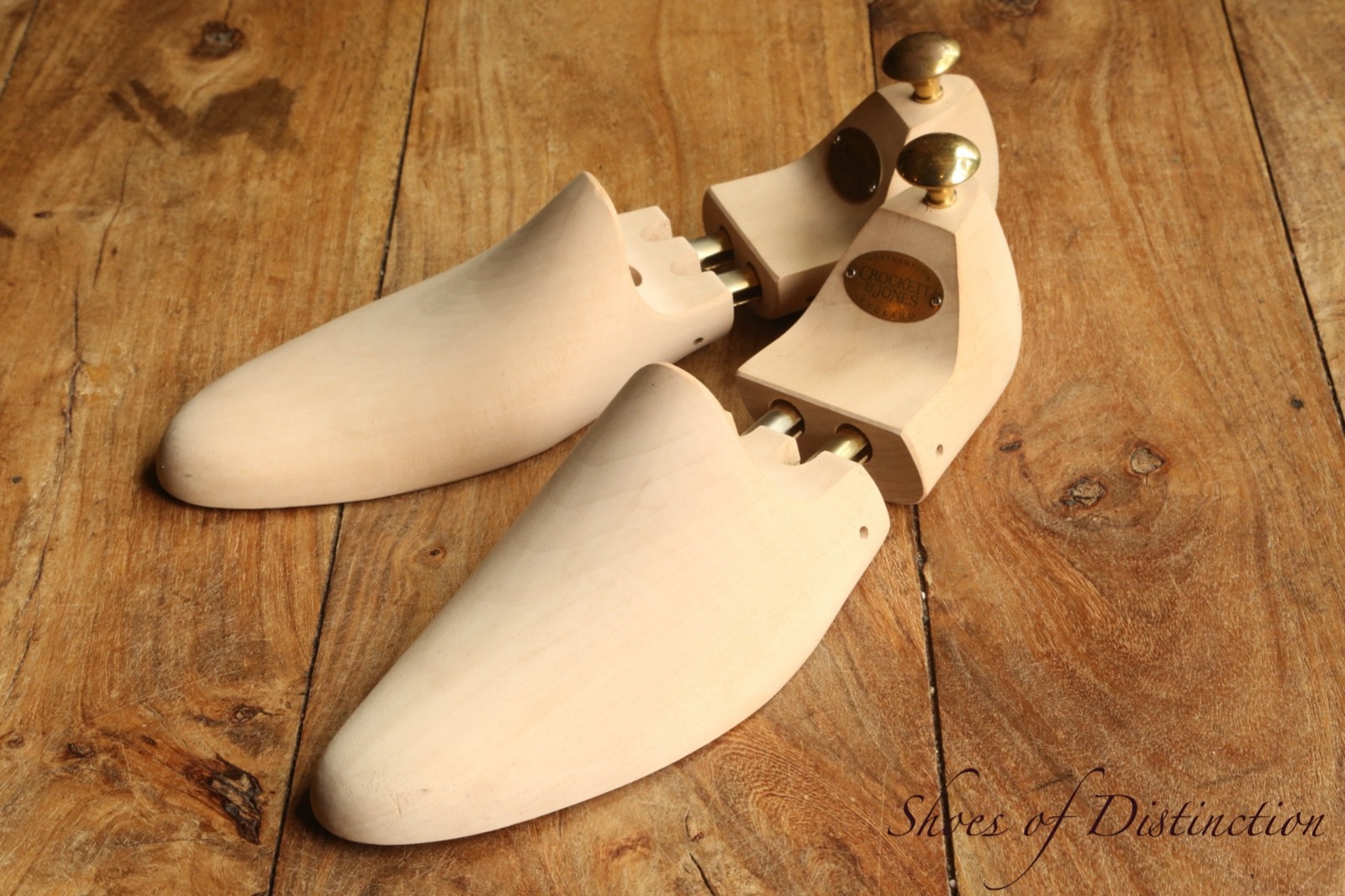 Crockett & Jones Wooden Shoe Trees Stretchers Shoes Size Medium UK 7 US 8