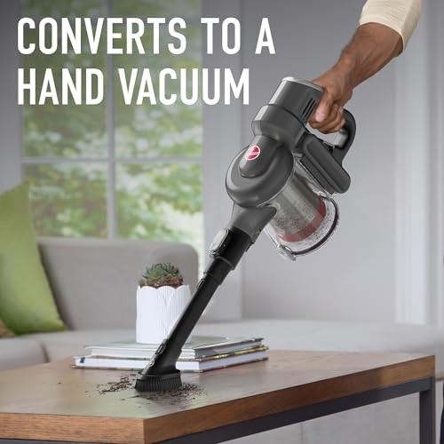 HOOVER EXCELERATE CORDLESS STICK VACUUM CLEANER BH59000V – GRAY/RED