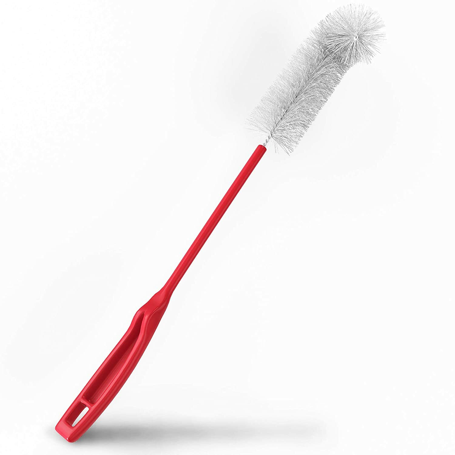 KONEX 17″ Long Bottle Cleaning Brush For Bottles, Wine glasses, Travel Mugs