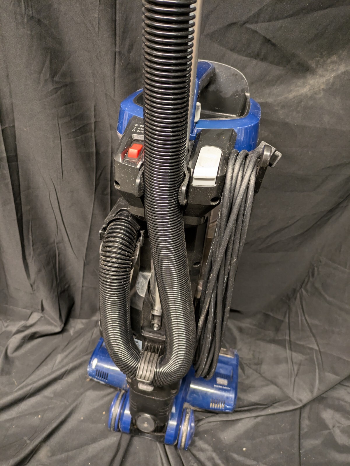 SHARK Navigator NV151 12 Bagless Upright Corded Vacuum Cleaner, Blue EXC!