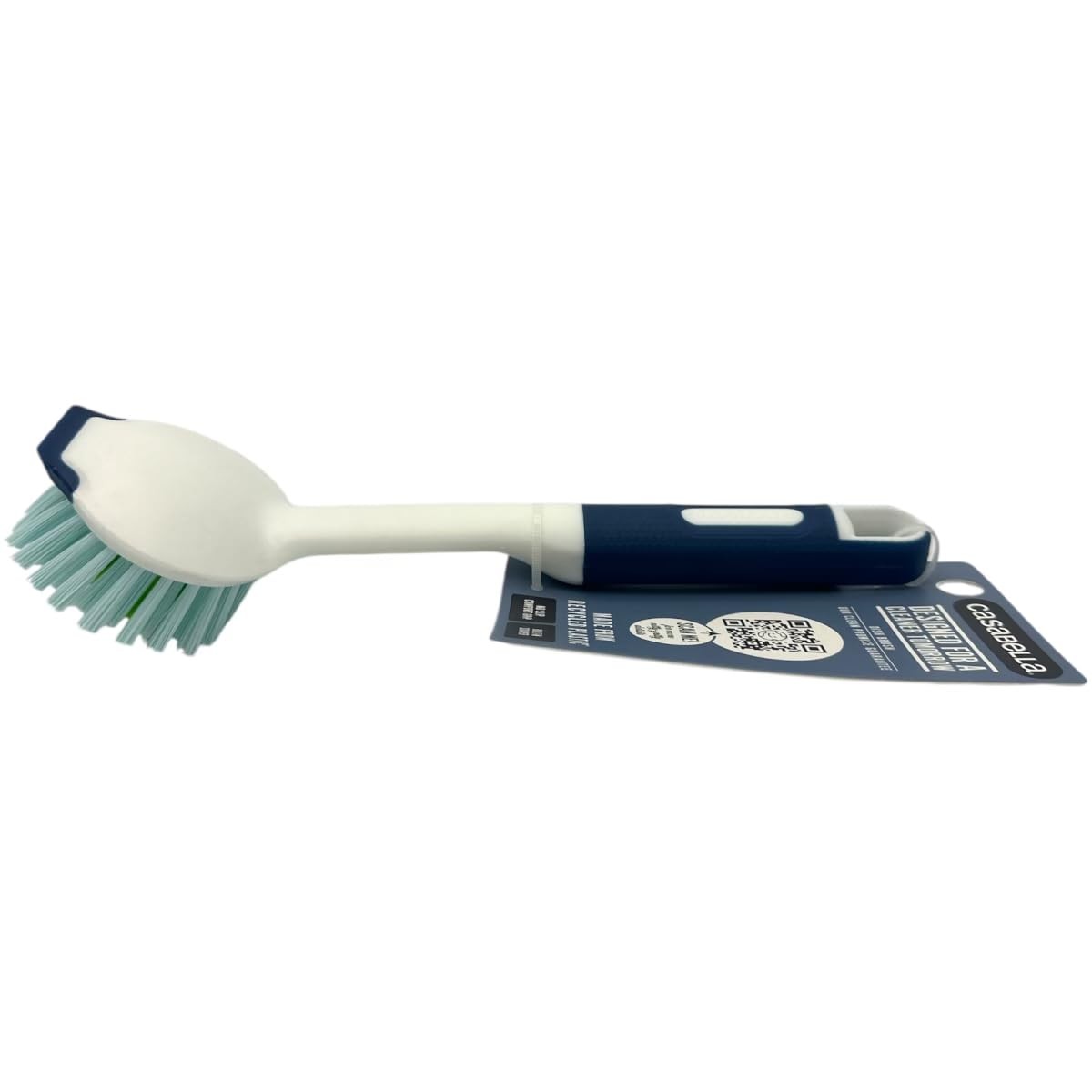 Casabella Round Brush Scrubber 1ea, 1 Count (Pack of 1), Assorted Colors
