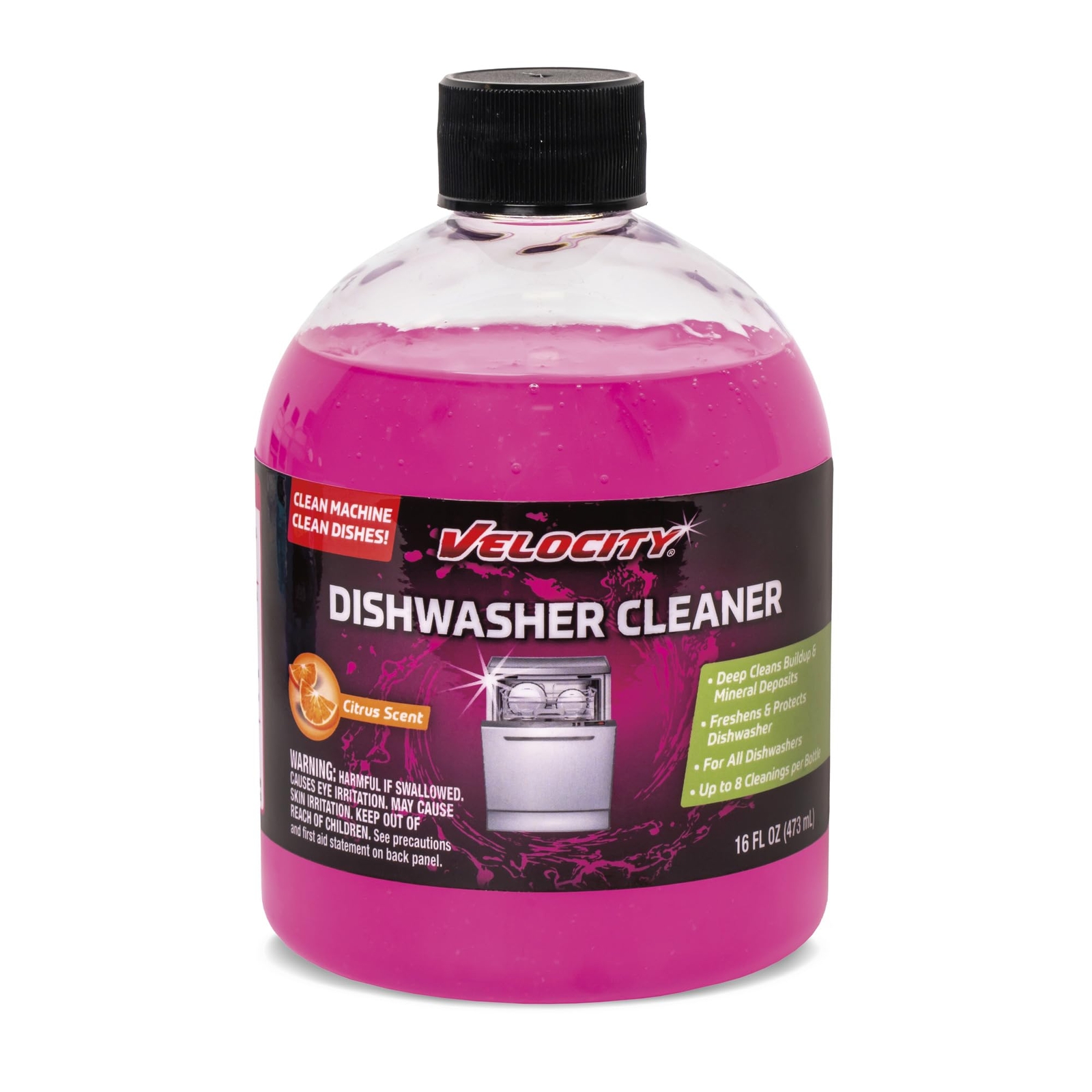 Dishwasher Cleaner and Deodorizer – 8 Uses Per Bottle. Dishwasher Cleaner and…