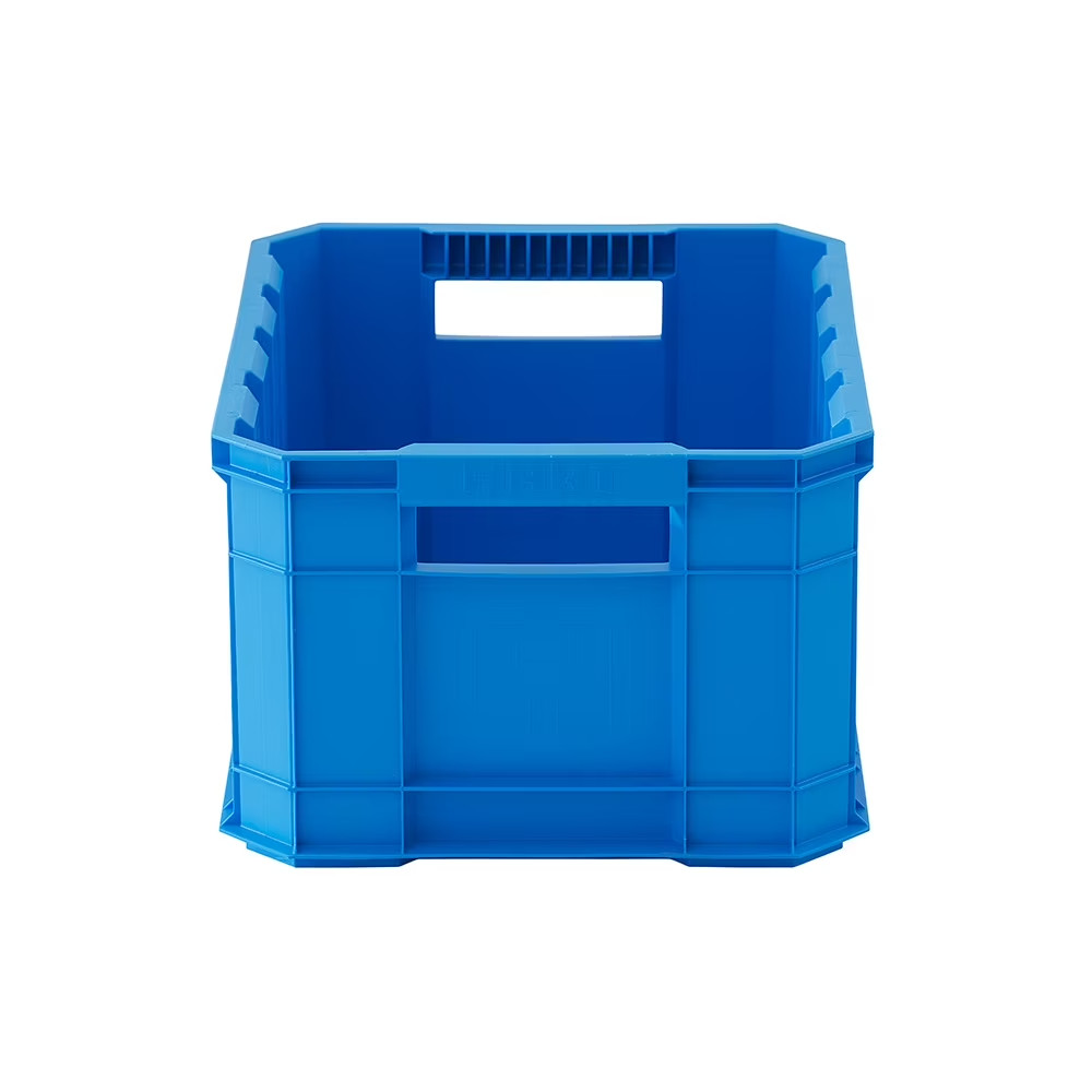 8.5 Gallon Stackable Utility Crate, Blue