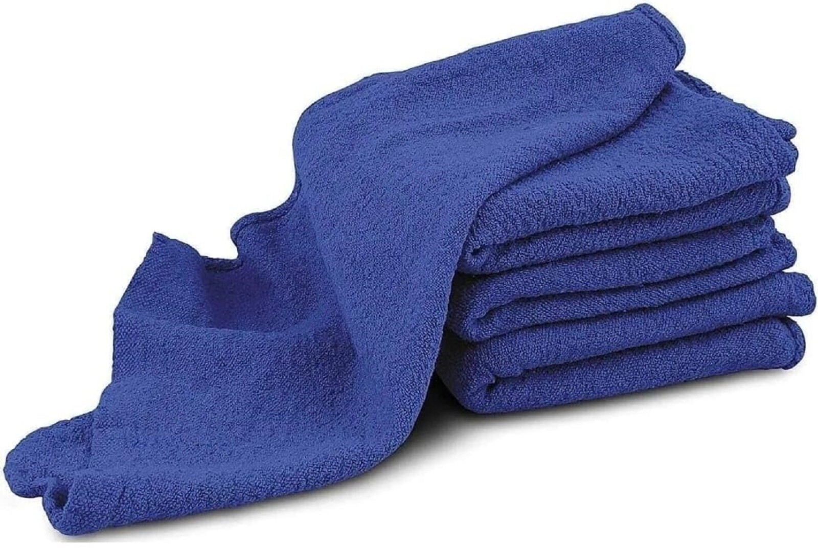 New Industrial A-Grade Blue Shop Towels – 13×14 inch Multipurpose Cleaning Towel