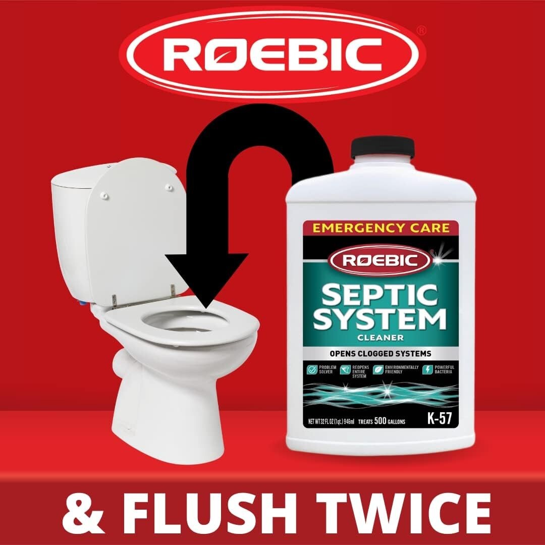 Biodegradable 32oz Cleaner – Digest Paper & Restore Your Septic System Quickly