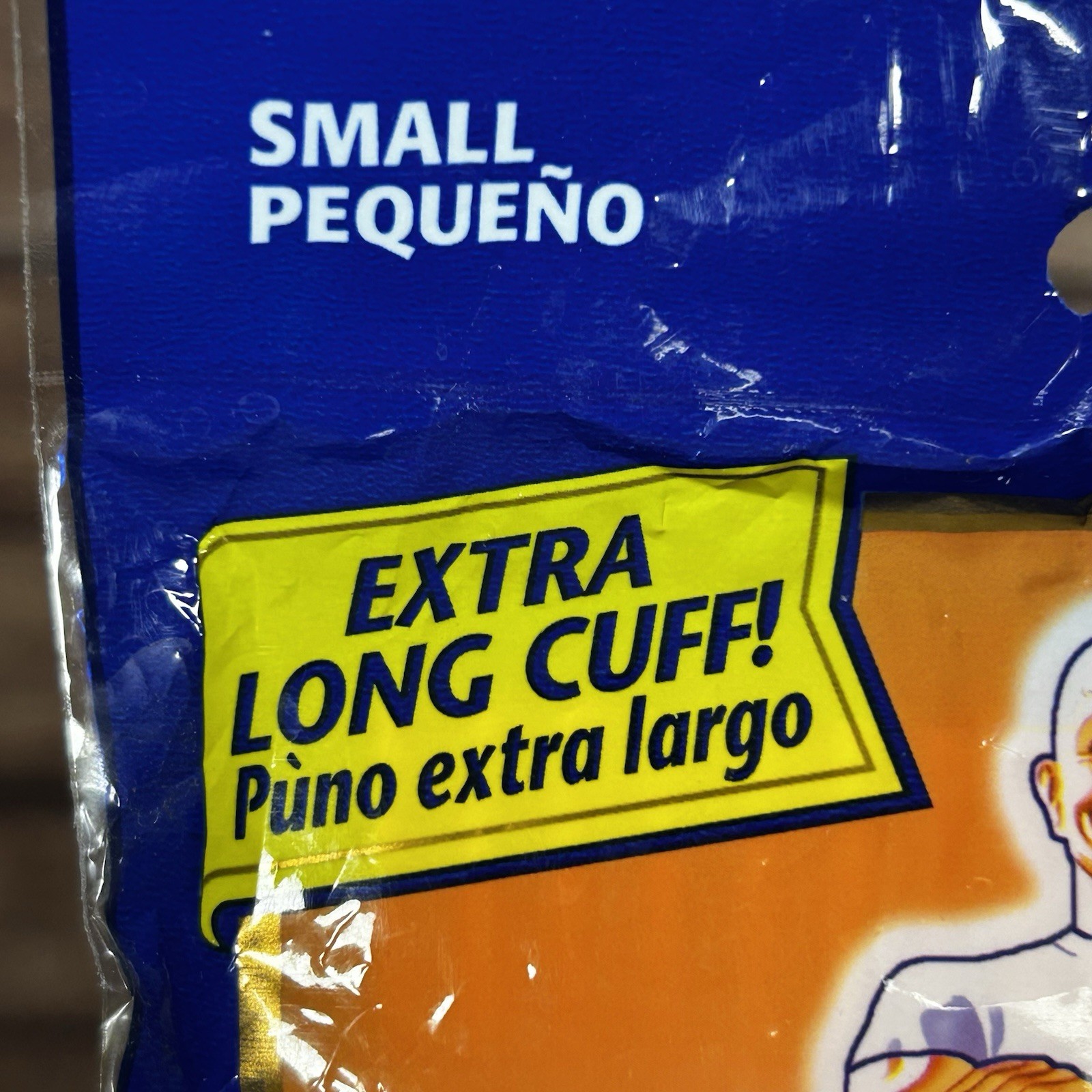 Mr. Clean Mega Grip Premium Latex Gloves-Small – Orange Extra Long Cuff