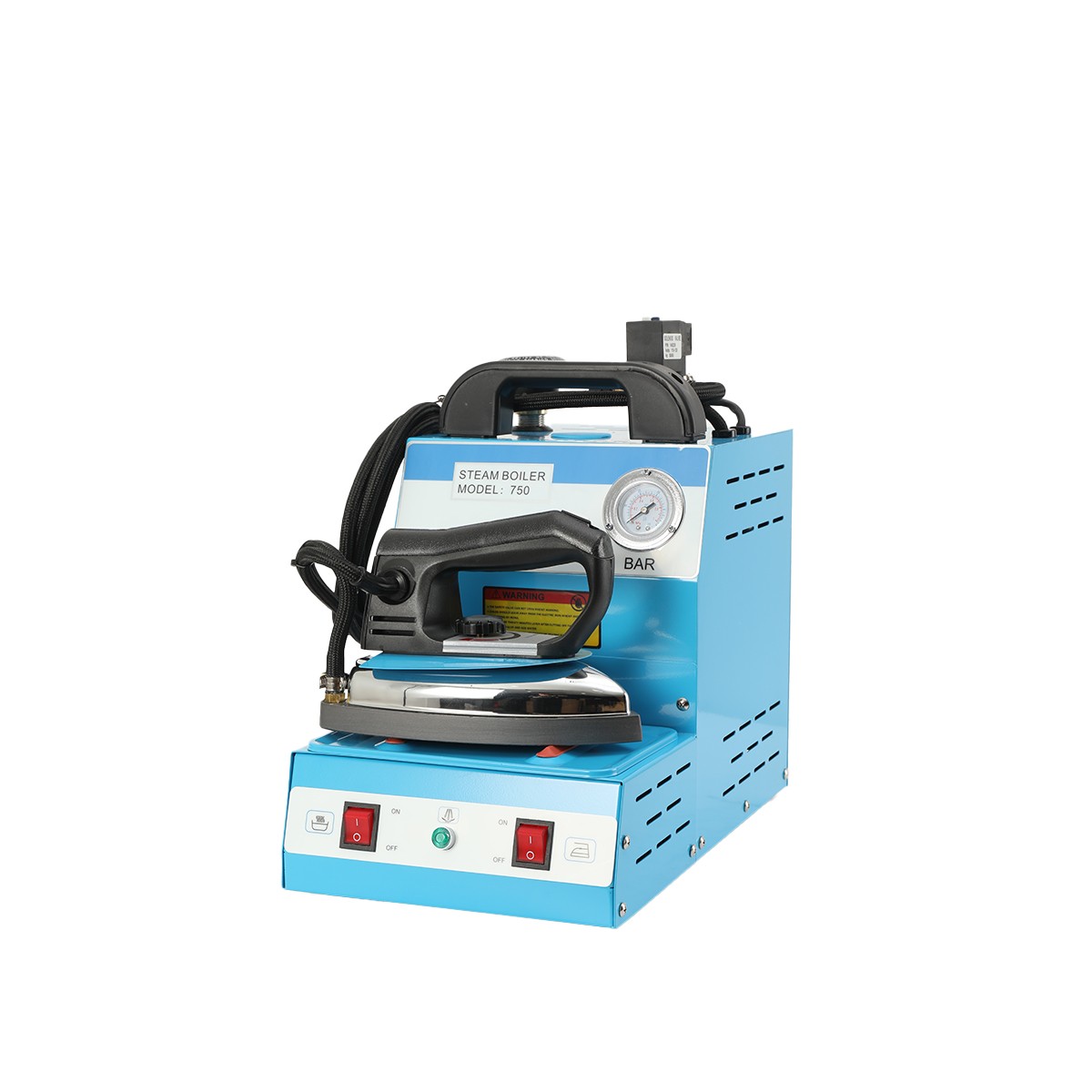 110V Industrial Steam Iron & Boiler Station – 1600W Professional Ironing System