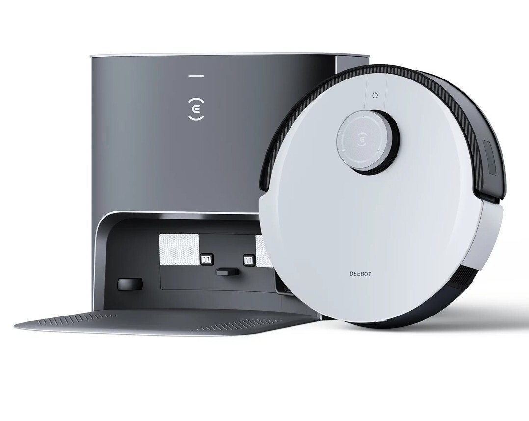 Ecovacs Deebot X1 Plus Robot Vacuum And Mop Combo With Self Emptying Station