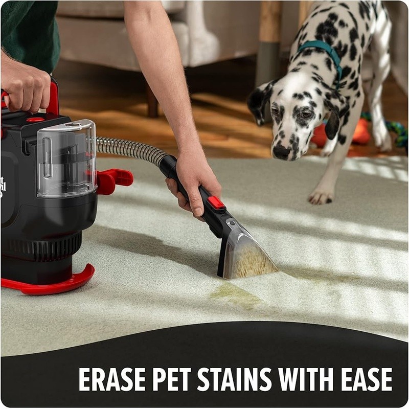 Compact Carpet Cleaning Machine W/ Stain Tools Pet Messes & Upholstery New