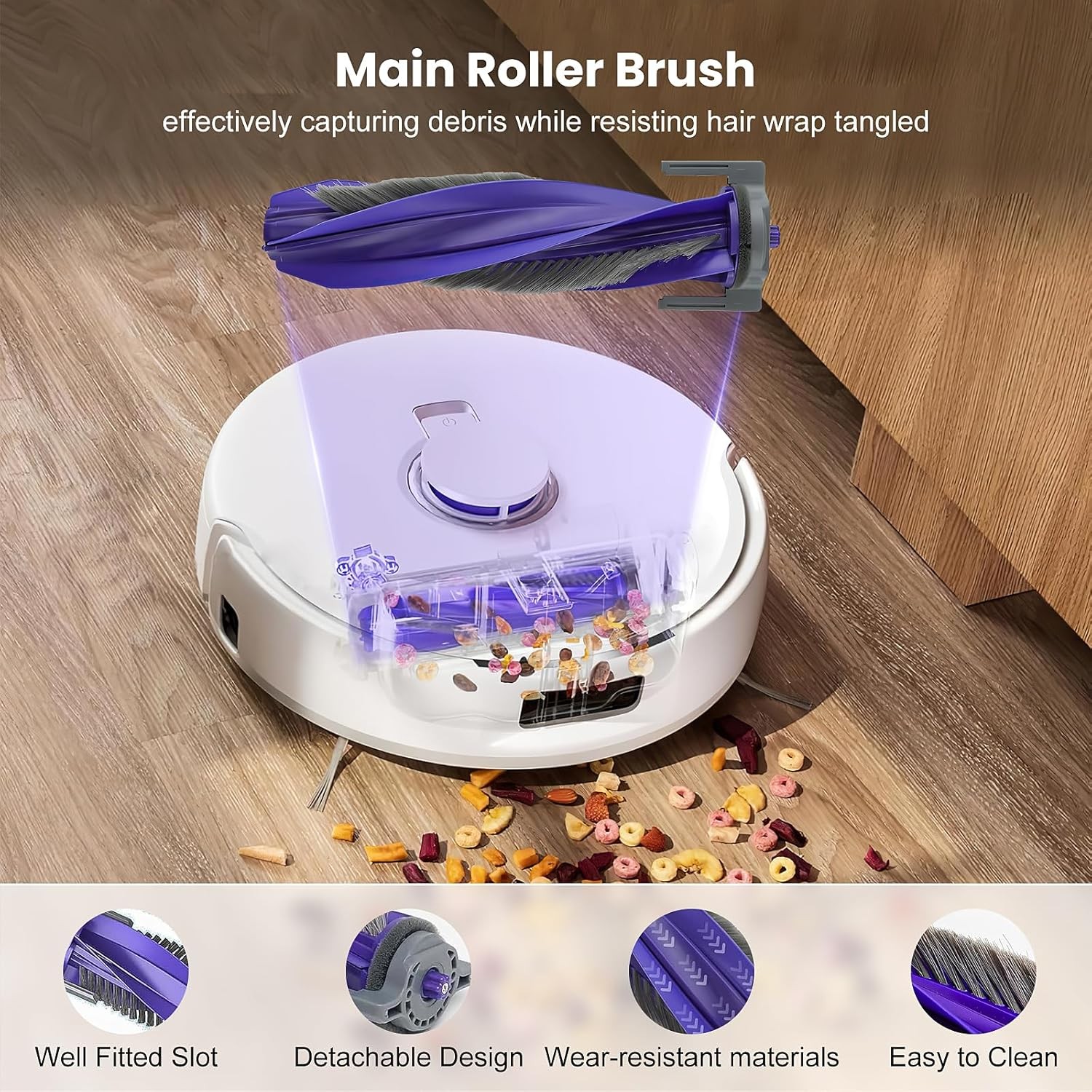 20 Pcs Accessories kit for Narwal Freo Z10 Ultra/Narwal Freo Z10 Robot Vacuum