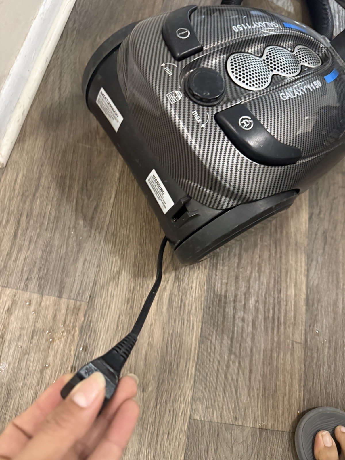 Soniclean Galaxy 1150 Canister Vacuum Cleaner Tested Works Bare Floor Pro