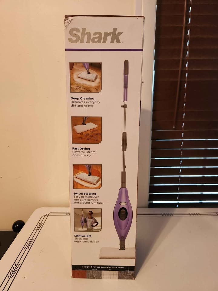 Shark Steam Pocket Mop S3501 New Open Box Professional Floor Cleaner NICE