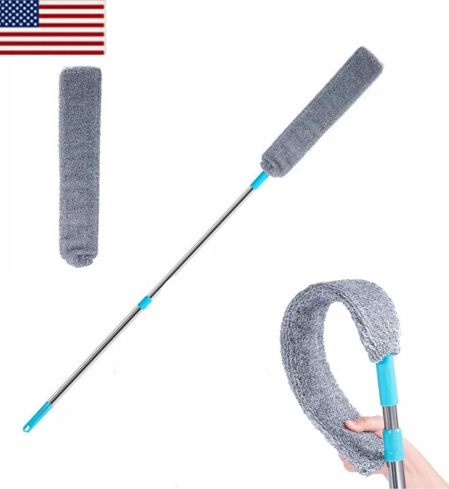 1pcs Long Handle Telescopic Duster Brush – Gap & Dust Cleaner for Home & Sofa