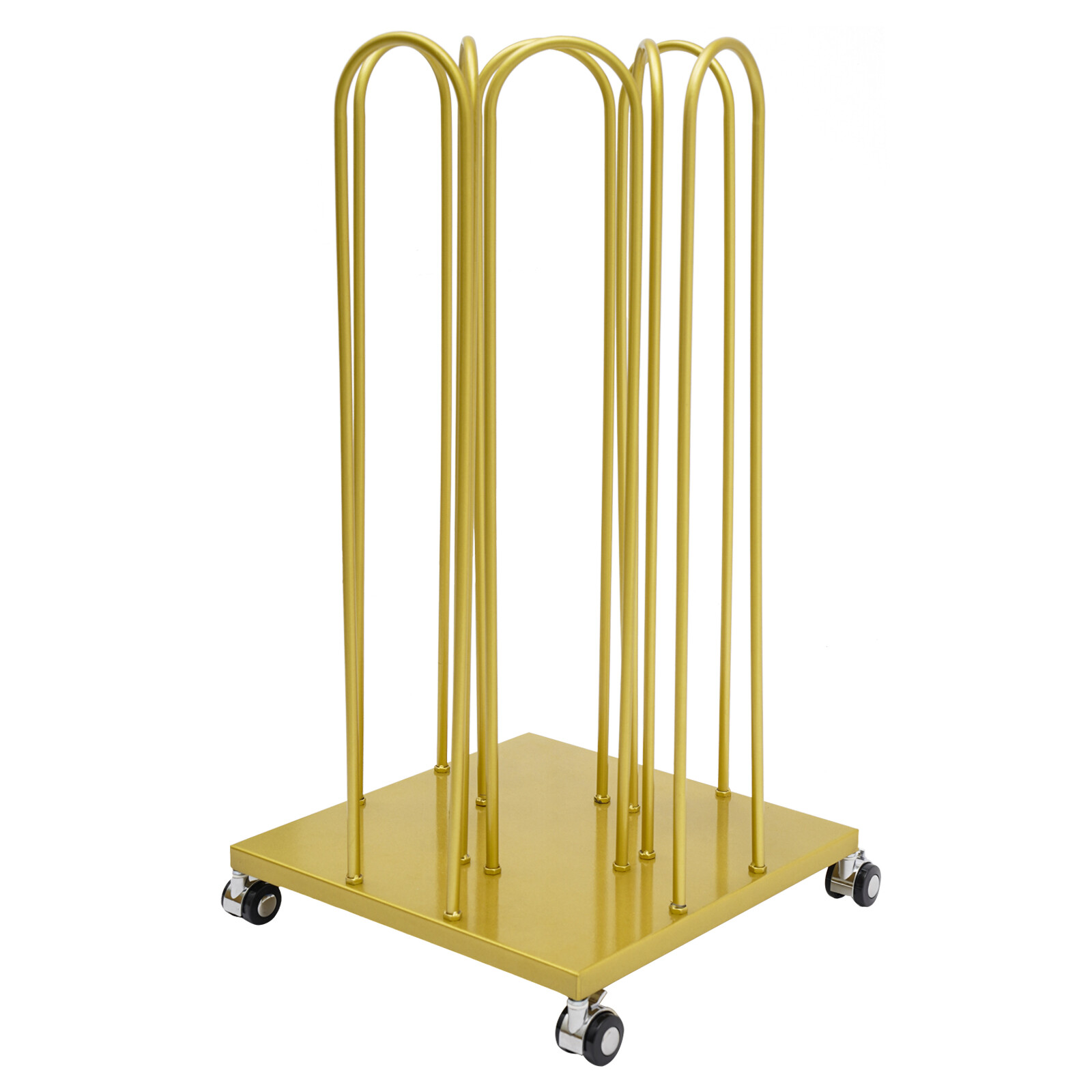 80cm(H) Hanger Organizer Stacker, Movable Hanger Rack, Gold Hanger Storage Rack