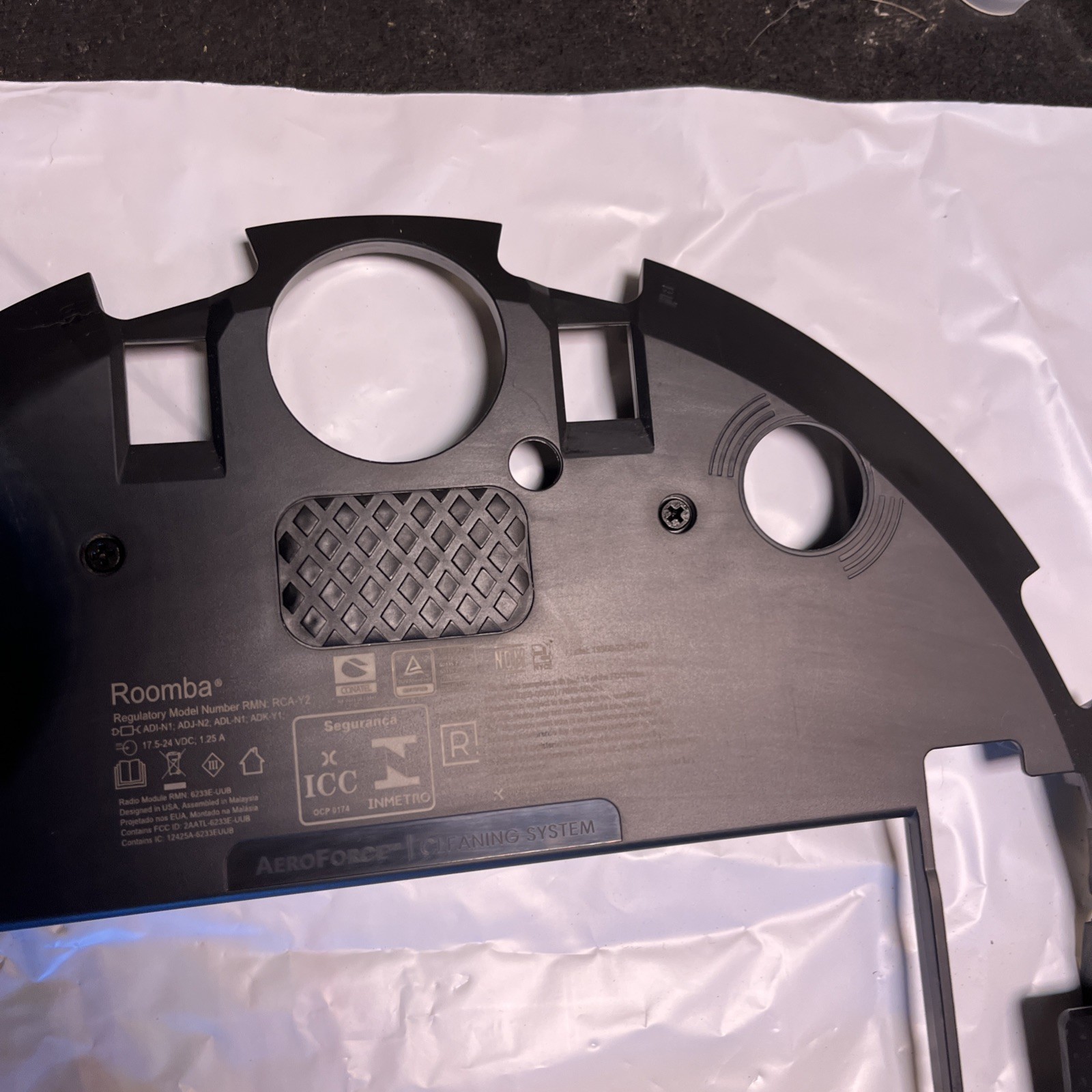 iRobot Roomba Combo j9+, 10 Max Mop Combo Robot Bottom Lid Cover Plate