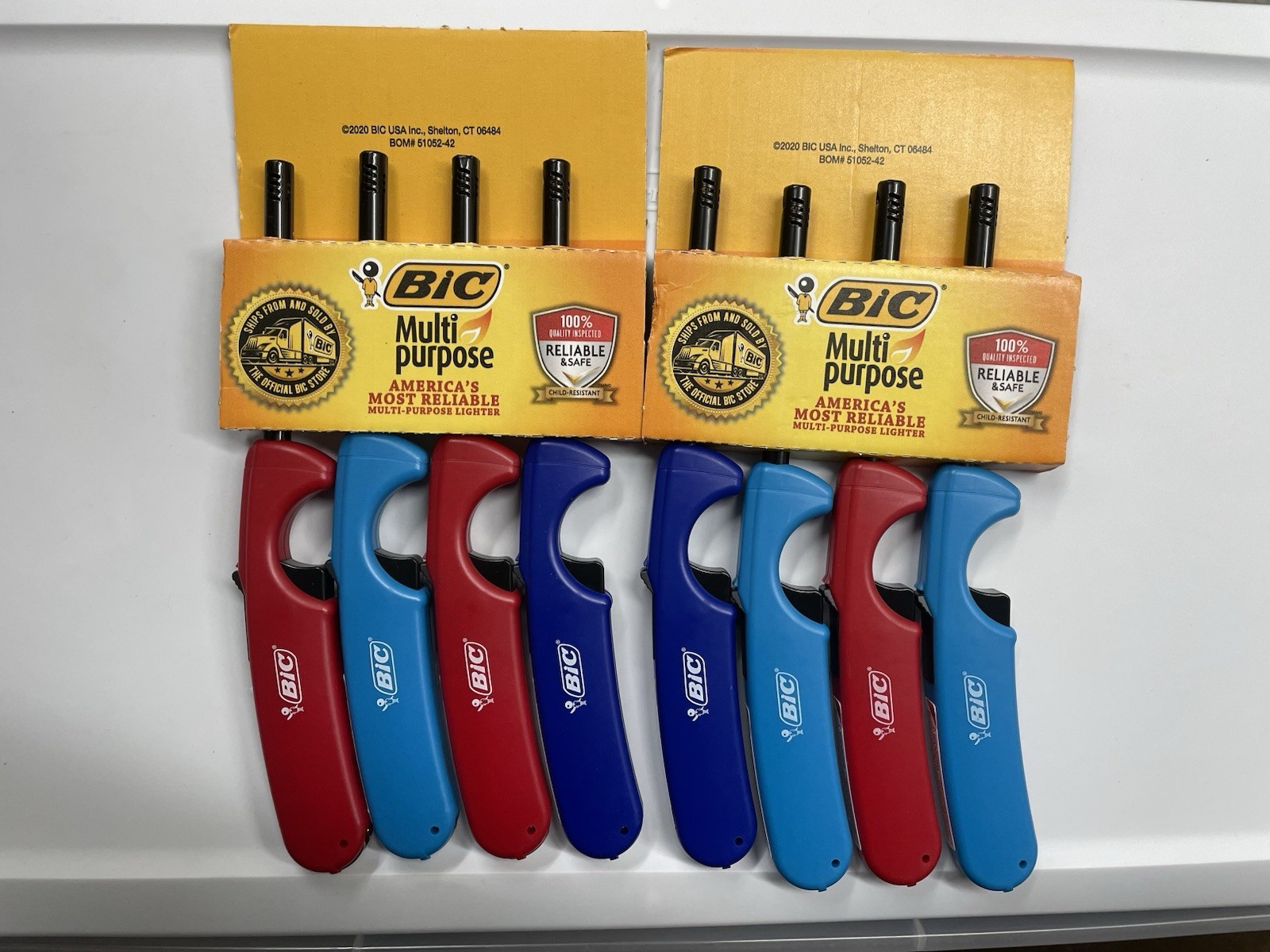 BIC BBQ Lighter Bulk Lot — Assorted Colors / 35 Lighters Total