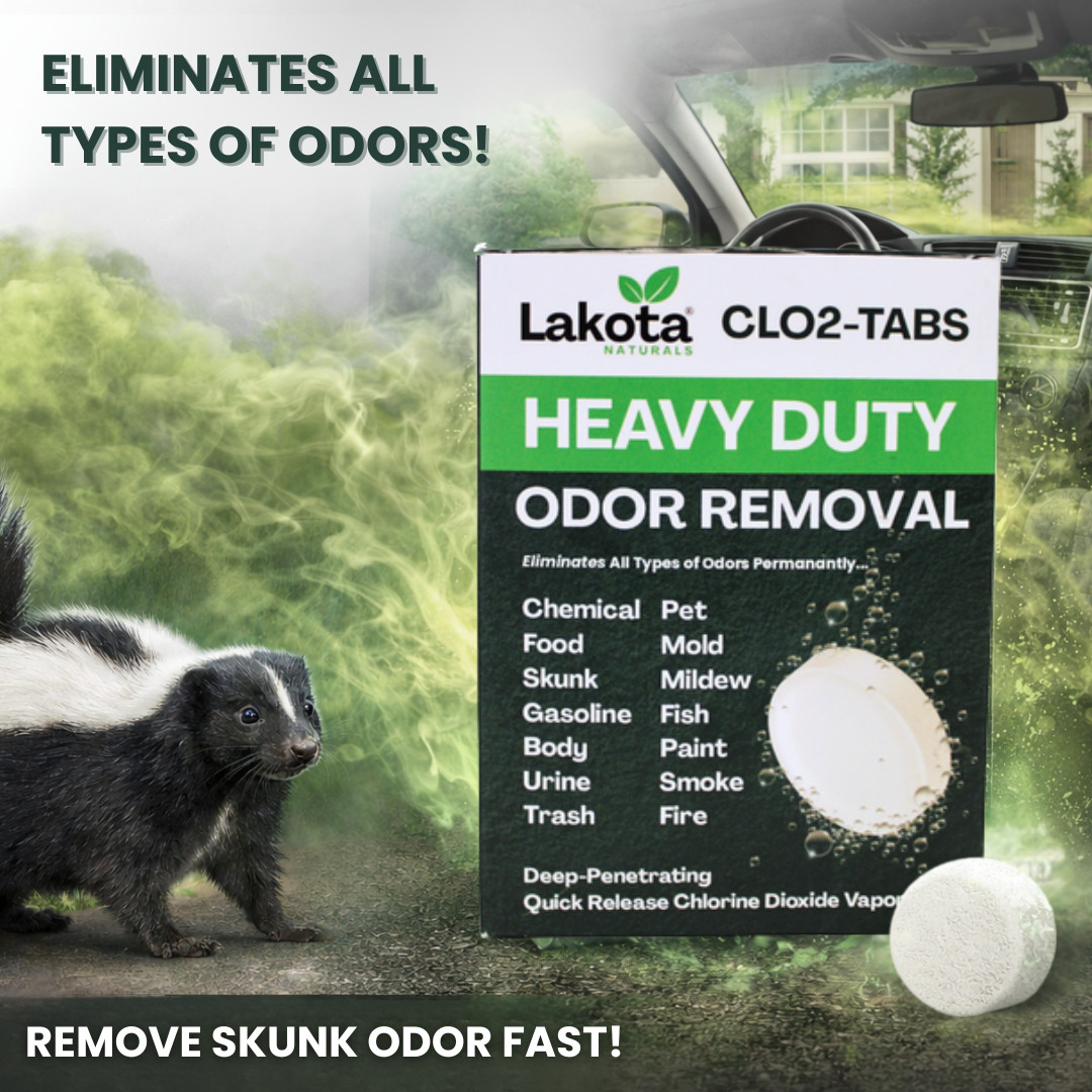 Lakota Naturals Heavy Duty Odor Removal CL02 Tablet – 100G