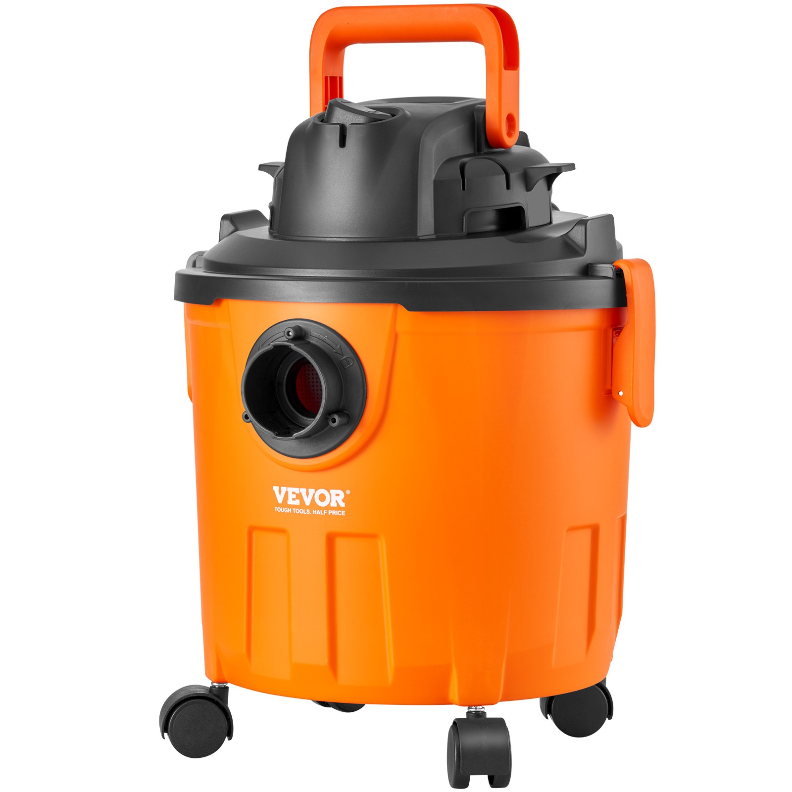 VEVOR Wet Dry Shop Vacuum 5 Gallon 6-HP with Accessories 2-in-1 Crevice Nozzle