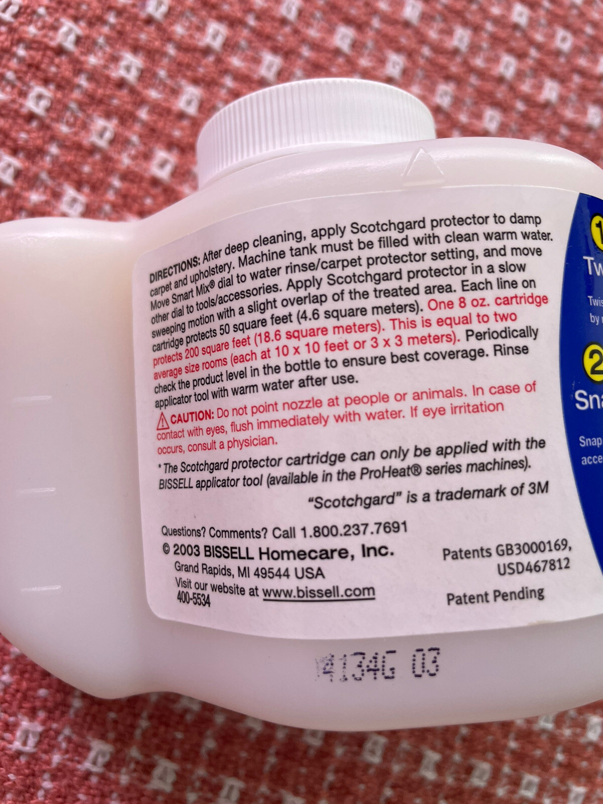 Scotch Guard – Extra protection Formula – 8 FL. OZ. New sealed free shipping!