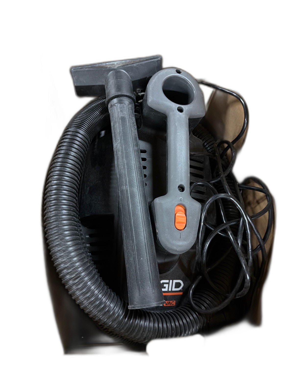 RIDGID 4 Gal. 5.0 Peak HP Portable Shop Vacuum Wet Dry Vac WD4070