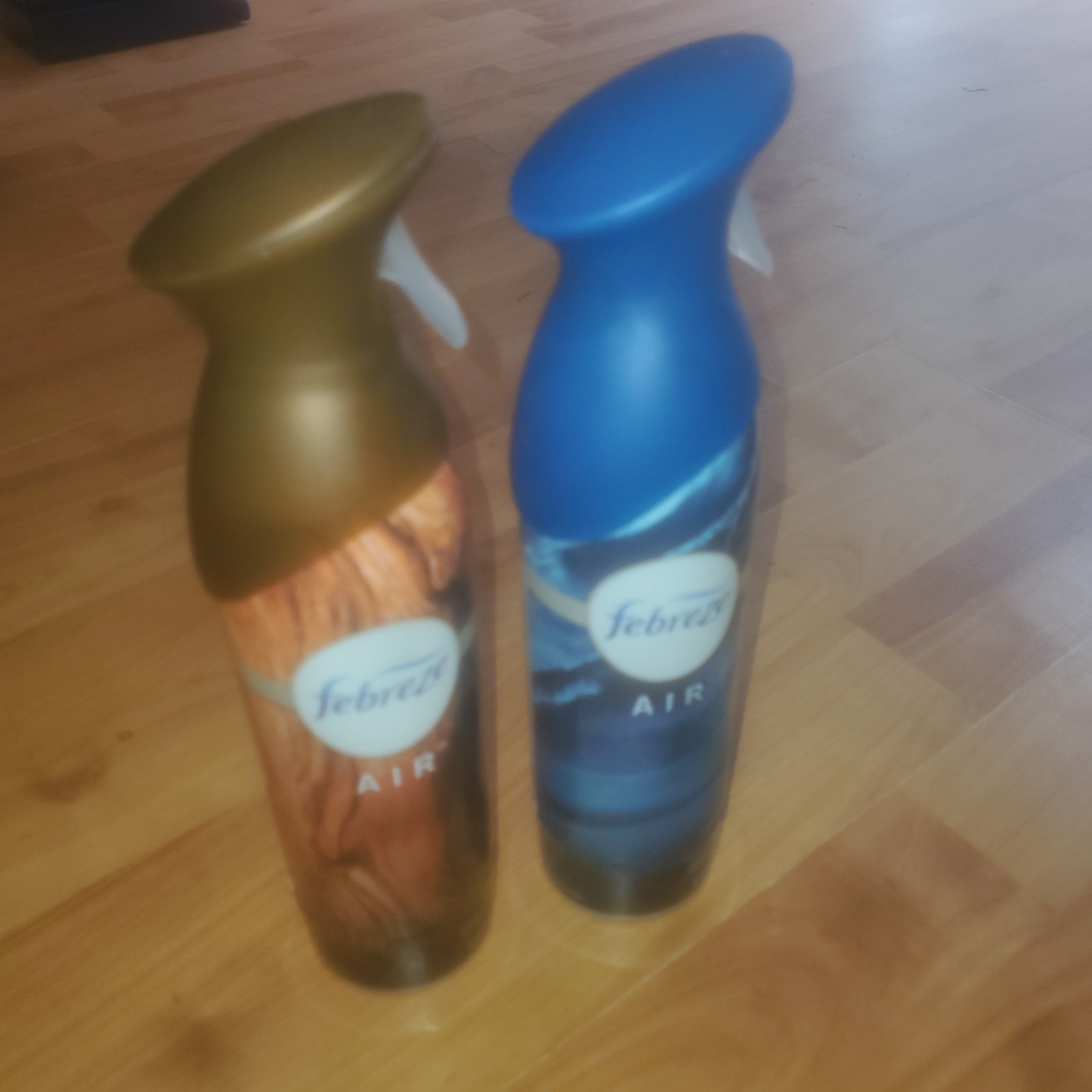 Febreze Air Spray Ocean & Wood Air Fresheners 8.8oz 80% Full