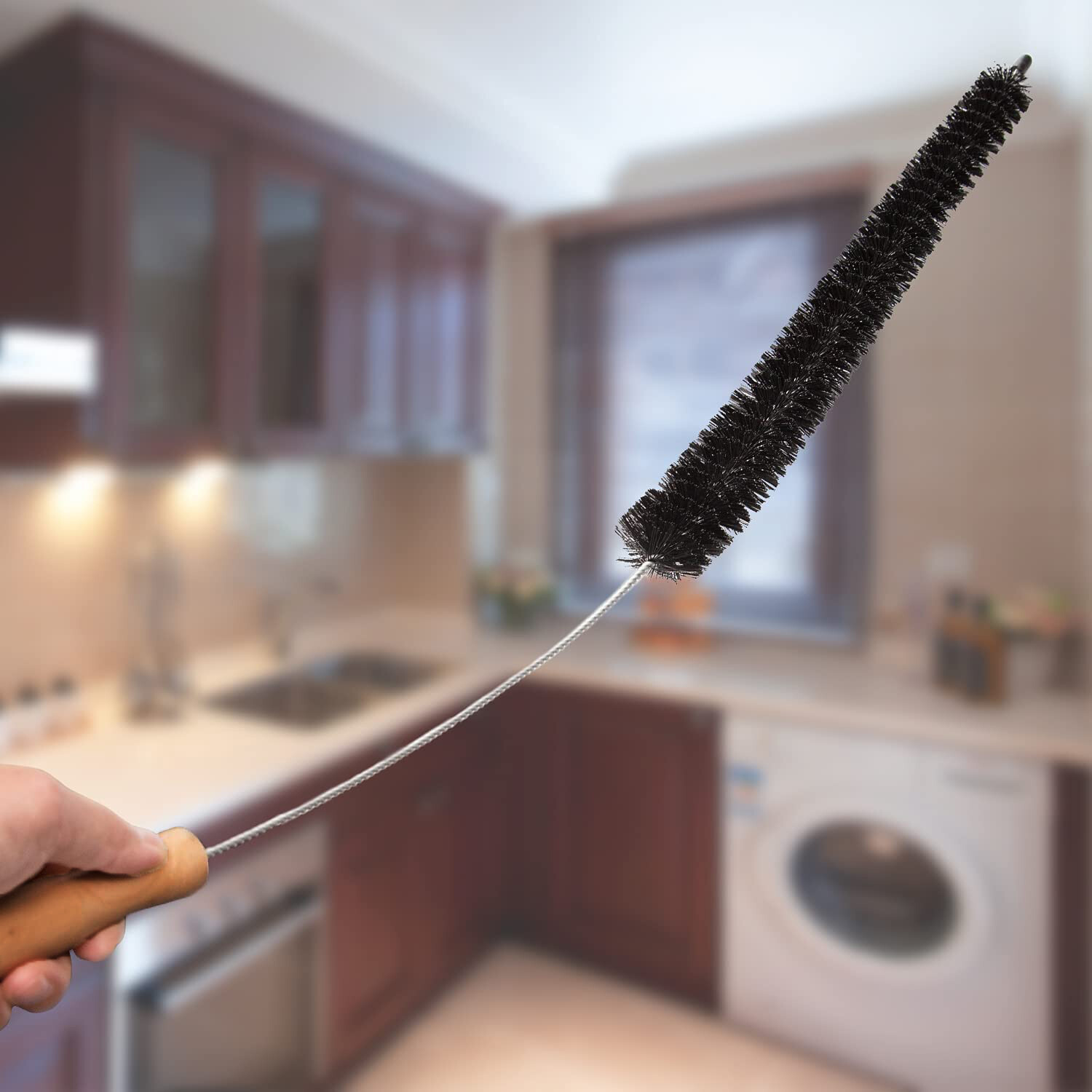 MaximalPower Lint Vent Exhaust Trap Cleaner Brush for Dryer Fridge Pet Sofa