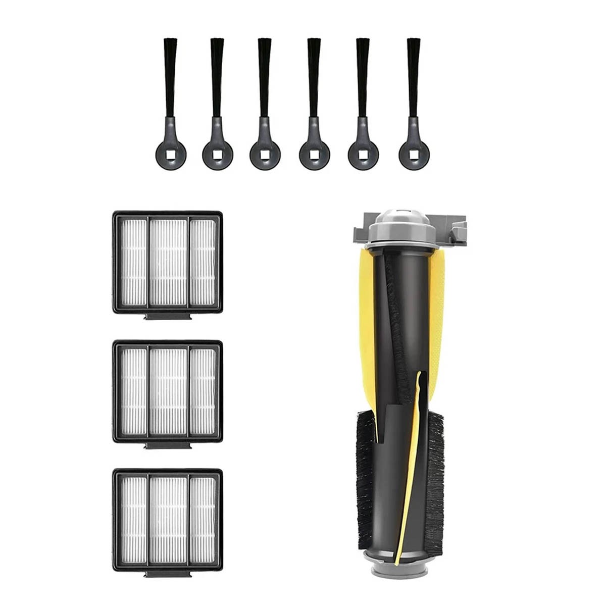 For Shark IQ RV100AE RV1000 RV1100VRUS Vacuum Parts Main/Side Brush & Filter