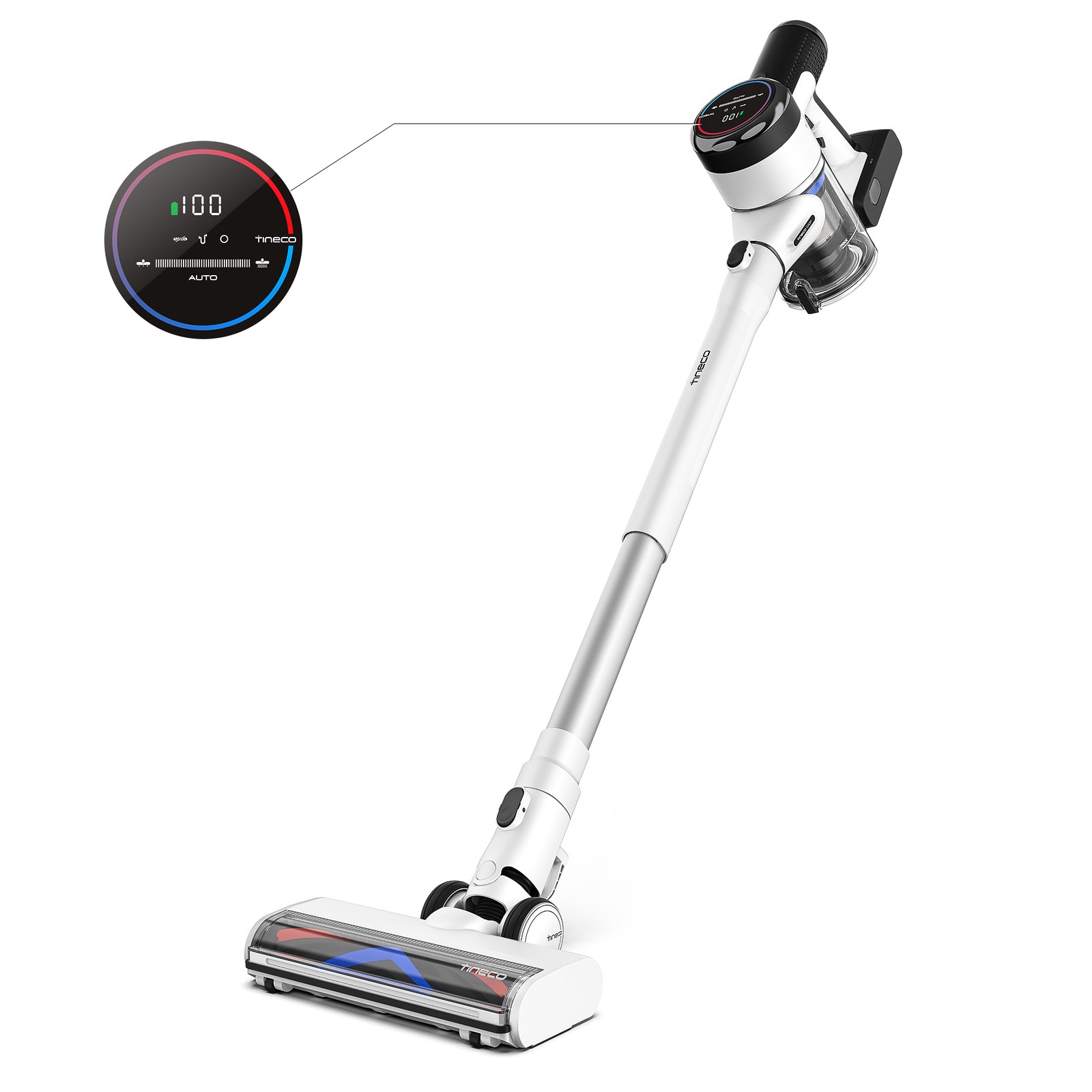 Tineco PURE ONE S15 Essentials Cordless Smart Vacuum – Powerful, Lightweight