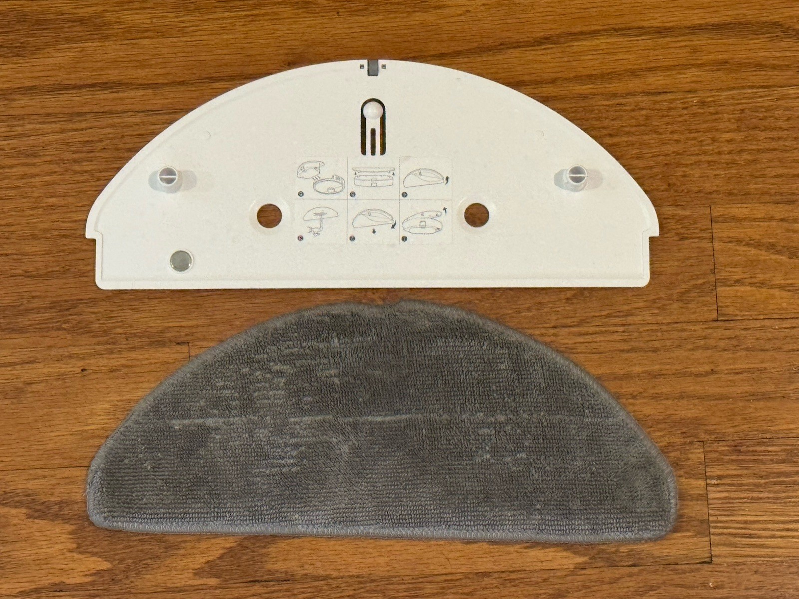 Original Mop plate Holder & Cloth for Roborock Q7 L5 Robot Vacuum and Mop Combo