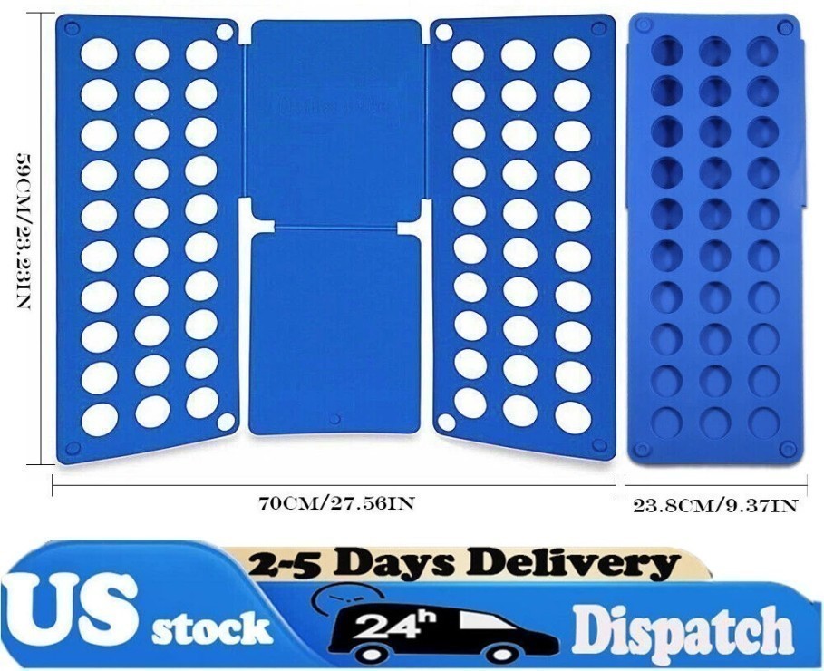 Adjustable T-Shirt Clothes Fast Folder Folding Board Laundry Fr Adult Organizer