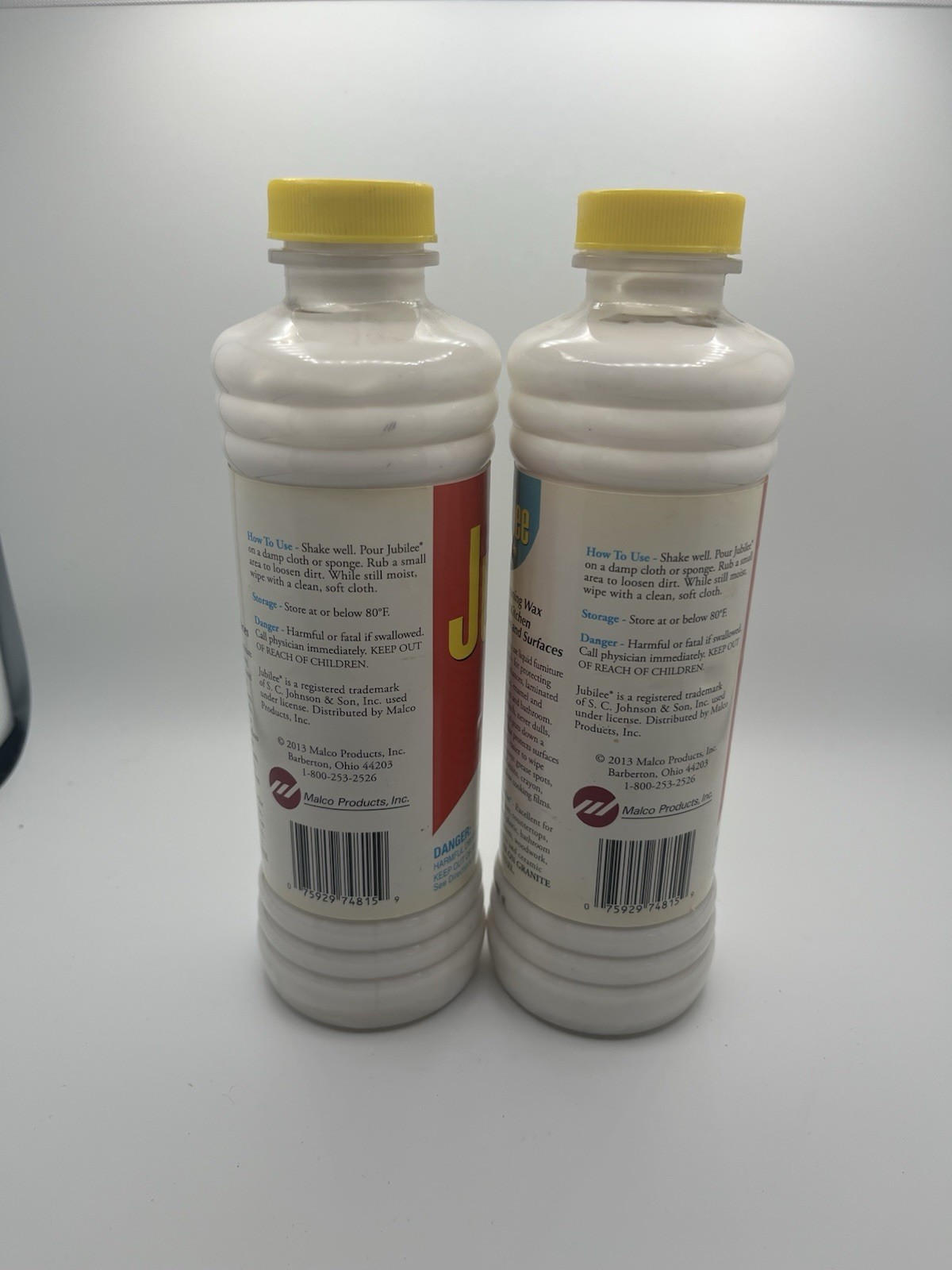15oz JUBILEE Kitchen Wax CLEANER Protects Shines Multi Room & Surface NEW! (2)