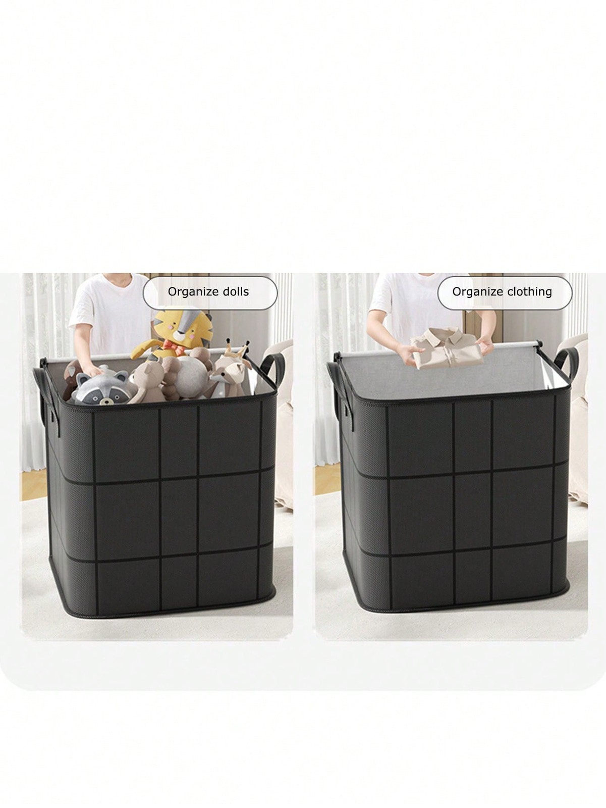 1pc XL Capacity Foldable Clothes Storage Bag, Home Goods,Blanket Dust Cover Bag