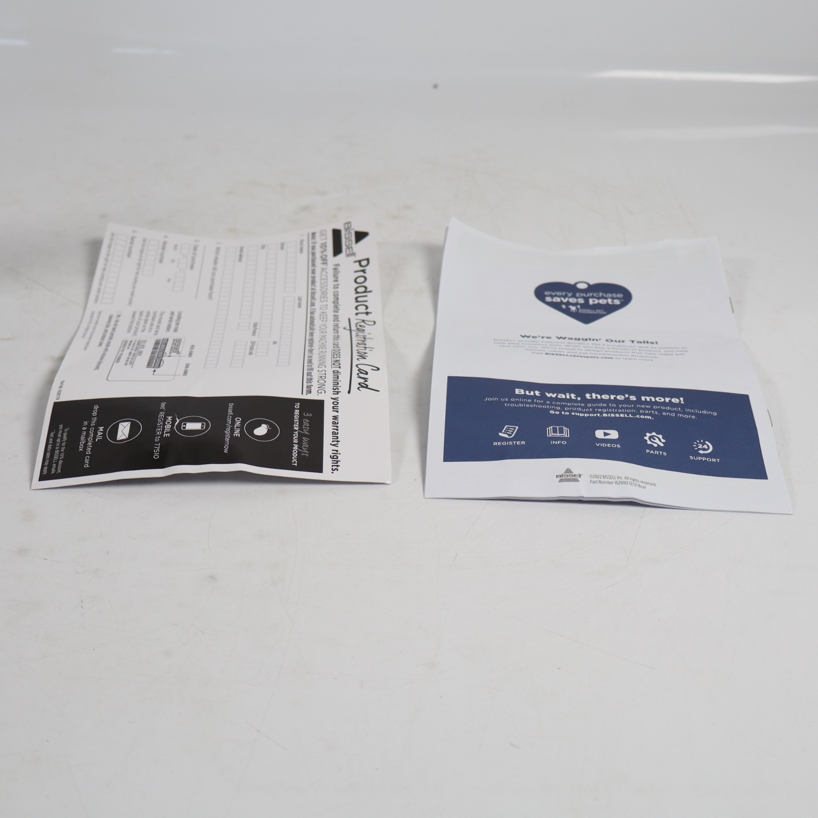 BISSELL SpinWave Hard Floor Expert DAMAGED BOX+ MISSING FLOOR PADS & ONE FORMULA
