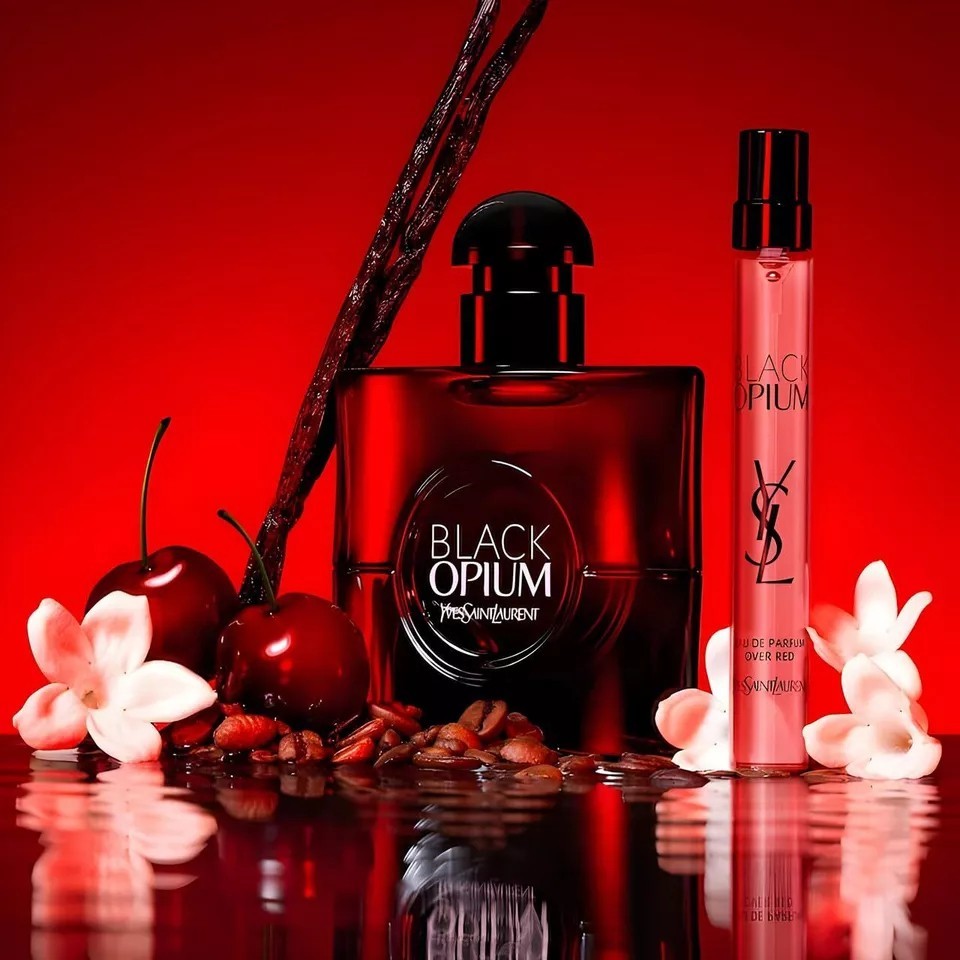 New Women’s Black OPIUM OVER RED Boxed 3 oz / 90 ml EDP Gift Spray US Ship