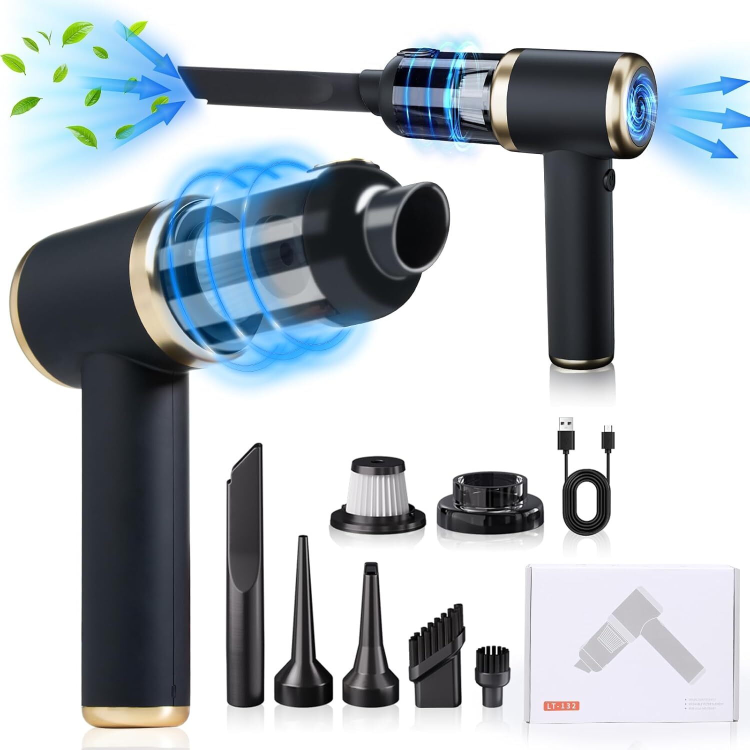 95000PA Cordless Hand Held Vacuum Cleaner Mini Portable Car Auto Home Wireless
