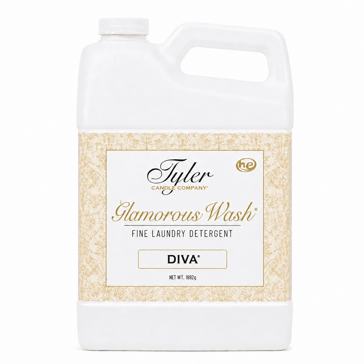 Tyler Candle Diva Glamorous Wash Liquid Laundry Detergent, 24 Loads, 64 fl oz