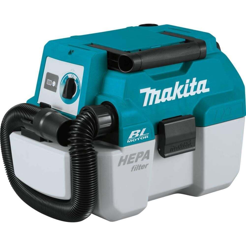 Makita 18V Lxt Li-Ion Brushless 2Gal Hepa Wet/dry Vacuum Tool Only
