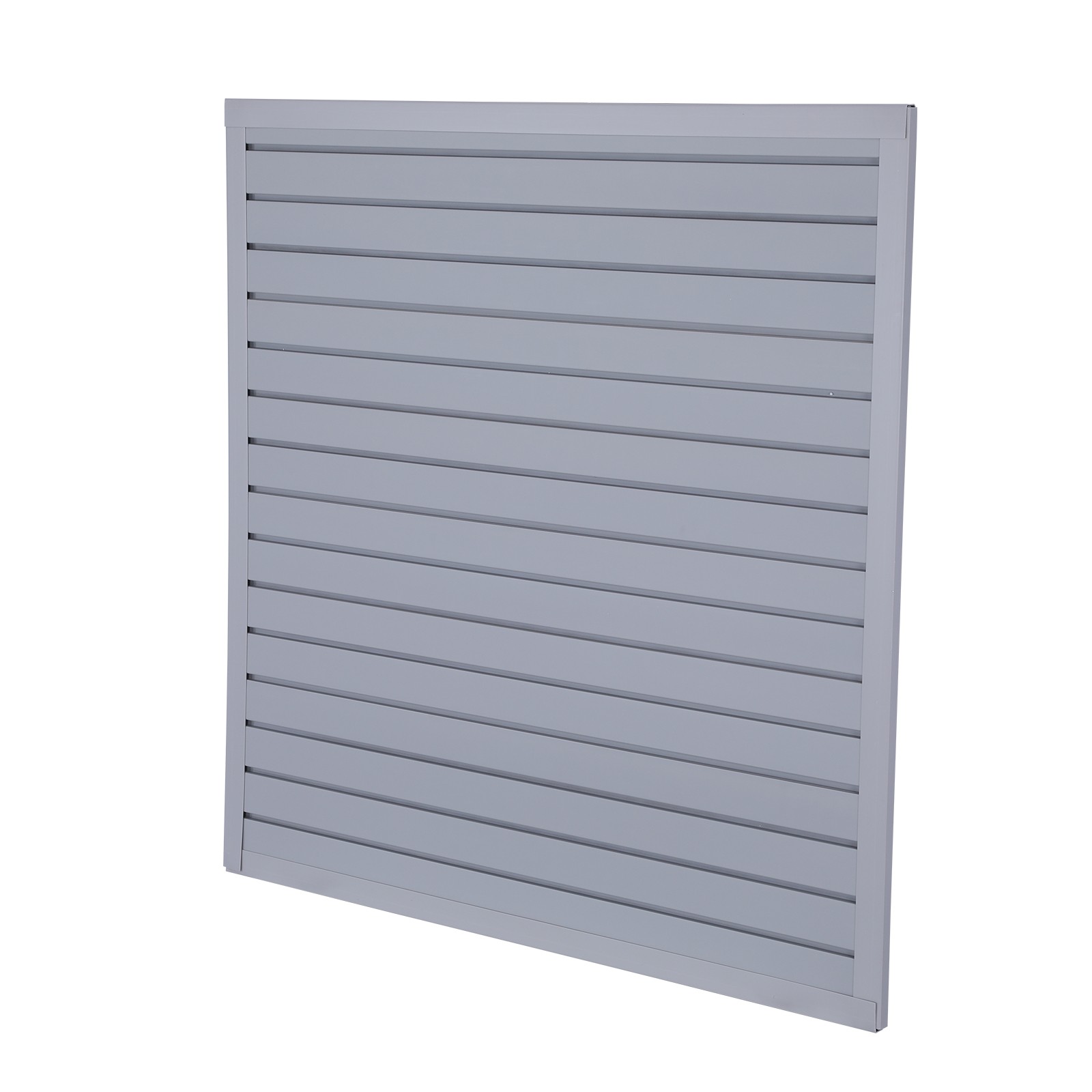 4×1 FT Wall Mounted PVC Wall Panel Grey Panels for Storage & Display