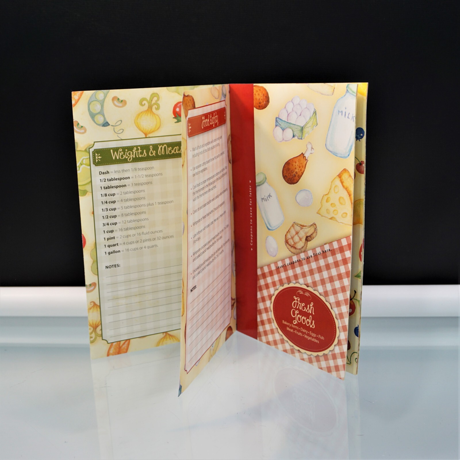 Coupon Holder 8 Pockets Organizer St Labre Indian School Advertising Recipes
