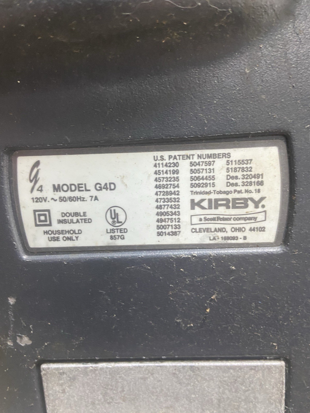Kirby G4D Vacuum Cleaner 80th Anniversary Edition Tested/ Works Perfectly
